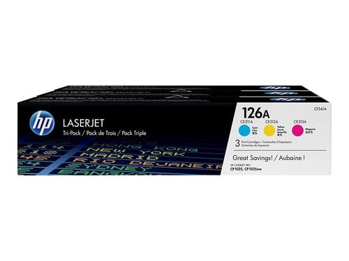 TONER HP Nº126A CF341A PACK TRICOLOR