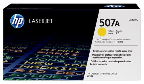 TONER HP Nº507A CE402A AMARILLO