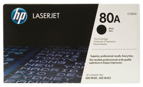 TONER HP Nº80A CF280A LJ PRO 400 NEGRO