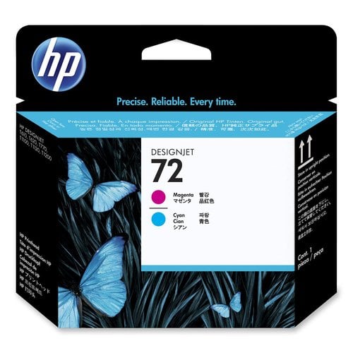 CABEZAL HP C9383A Nº72 MAGENTA Y CIAN