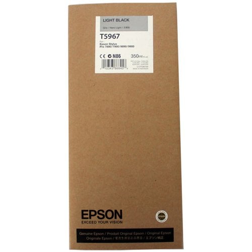 CART.IJ.EPSON T596700 NEGRO CLARO