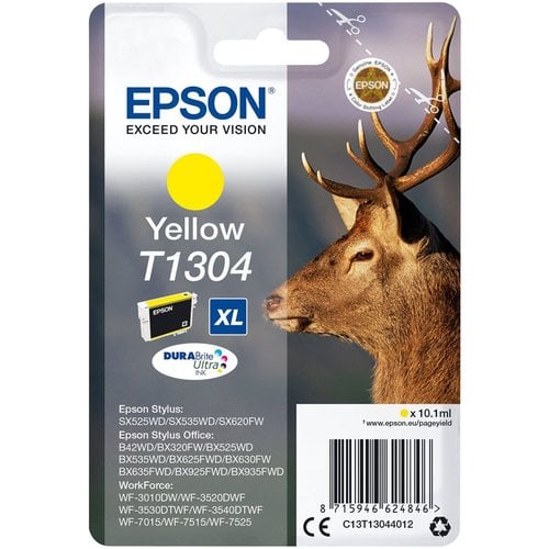 CART.IJ.EPSON T130440 AMARILLO