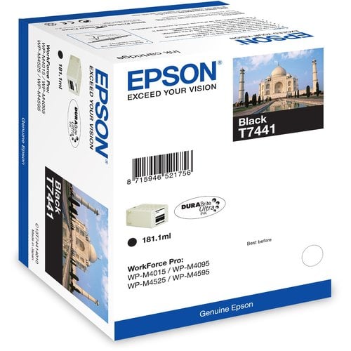 CART.IJ.EPSON T744140 NEGRO