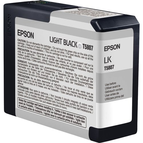 CART.IJ.EPSON T580700 GRIS
