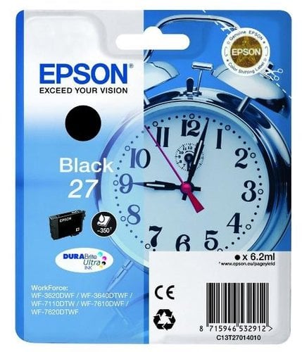 CART.IJ.EPSON T270140 Nº27 NEGRO