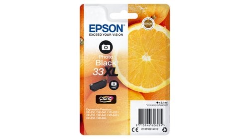 CART.IJ.EPSON T336140 Nº33XL NEGRO
