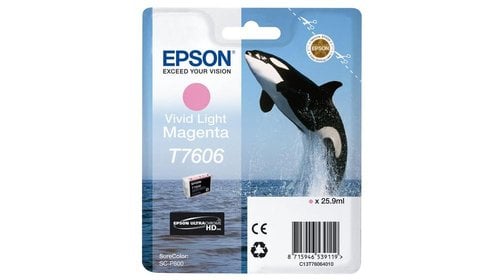 CART.IJ.EPSON T760640 MAG.CLARO