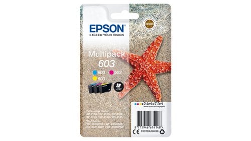 CART.IJ.EPSON T03U540 Nº603 MULTIPACK