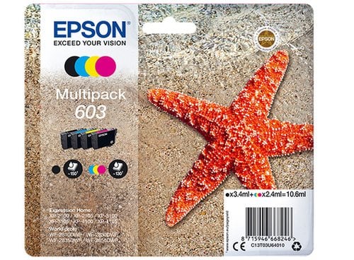 CART.IJ.EPSON T03U640 Nº603 MULTIPACK