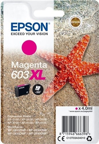 CART.IJ.EPSON T03A340 Nº603XL MAGENTA