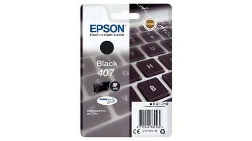 CART.IJ.EPSON T07U140 Nº407 NEGRO