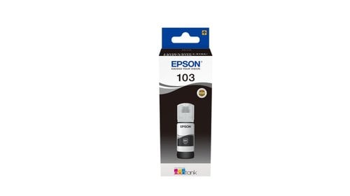 CART.IJ.EPSON T00S14A ECOTANK 103 NEGRO