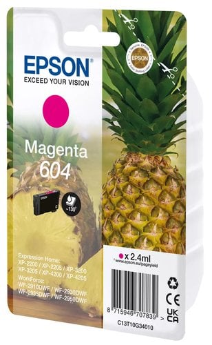 CART.IJ.EPSON T10G340 Nº604 MAGENTA