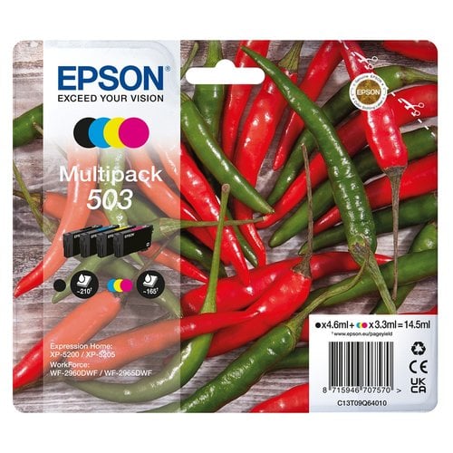 CART.IJ.EPSON T09Q640 Nº503 MULTIPACK