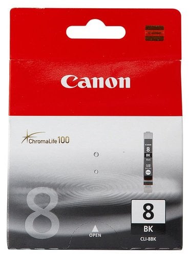 CART.IJ.CANON CLI8BK DEP.TINT.NEGRA