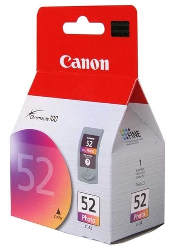 CART.IJ.CANON CL52 TINTA PHOTO COLOR