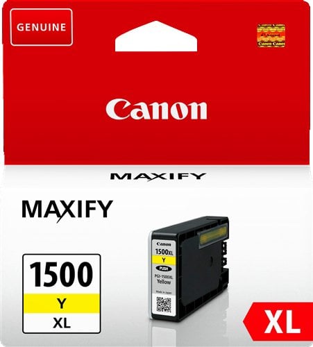 CART.IJ.CANON PGI1500XLY AMARILLO