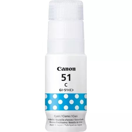 CART.IJ.CANON GI-51 BOTELLA CIAN