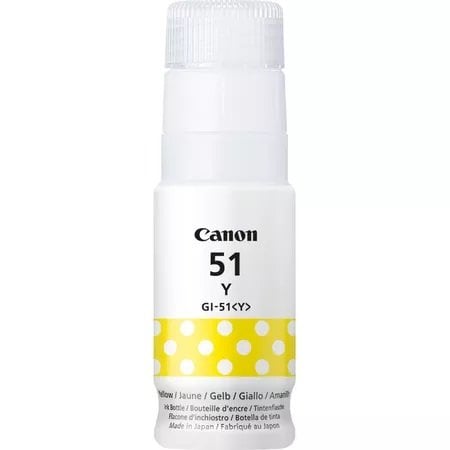 CART.IJ.CANON GI-51 BOTELLA AMARILLO