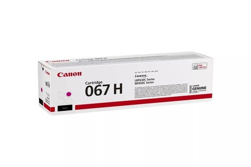 TONER CANON 067H MAGENTA (2.350 PAG)