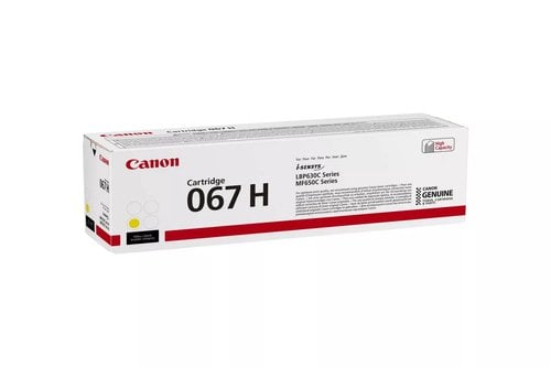 TONER CANON 067H AMARILLO (2.350 PAG)