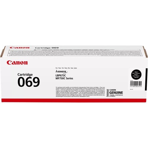 TONER CANON 069 NEGRO (2.100 PAG)