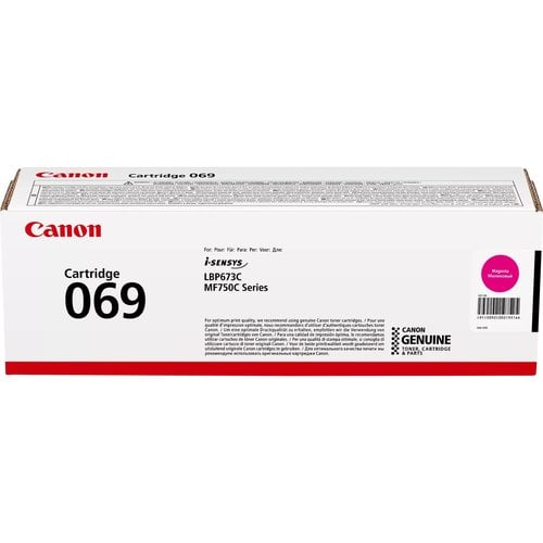 TONER CANON 069 MAGENTA (1.900 PAG)
