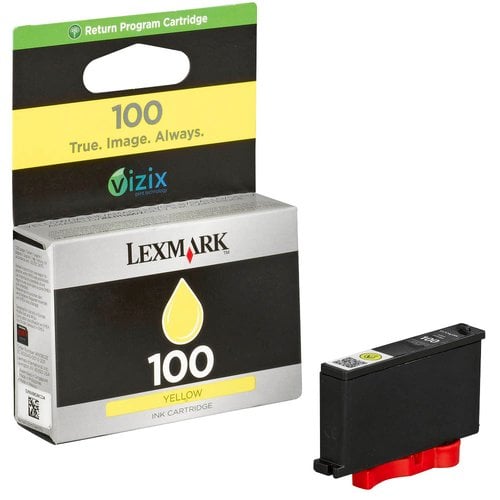 CART.IJ.LEXMARK 14N0902E Nº 100 AMARILLO