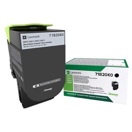 TONER LEXMARK 71B20K0 CX317/CX417 NEGRO