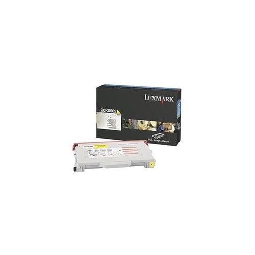 TONER LEXMARK 20K0502 C510 AMARILLO