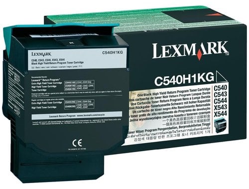 TONER LEXMARK C540H1KG NEGRO
