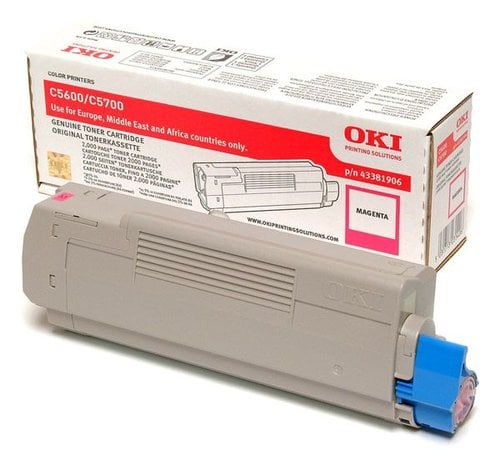 TONER OKI C5600/5700 MAGENTA TYPE C8
