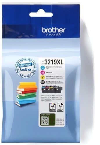 CART.IJ. BROTHER LC-3219XLVAL PACK 4