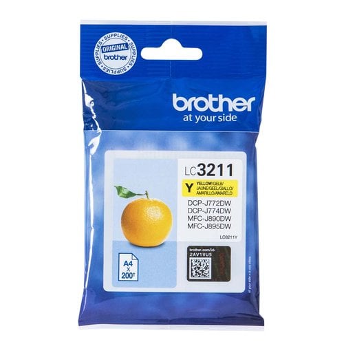 CART.IJ. BROTHER LC-3211Y AMARILLO