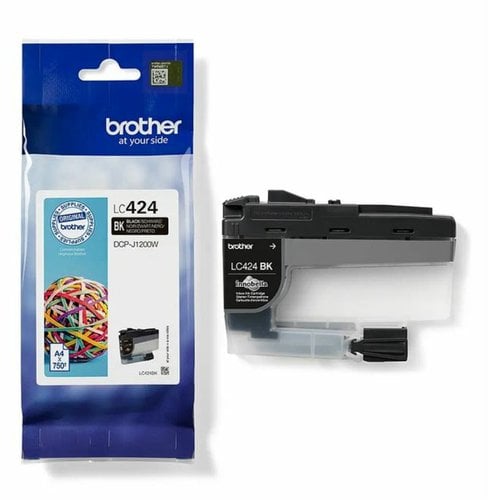 CART.IJ. BROTHER LC-424BK NEGRO