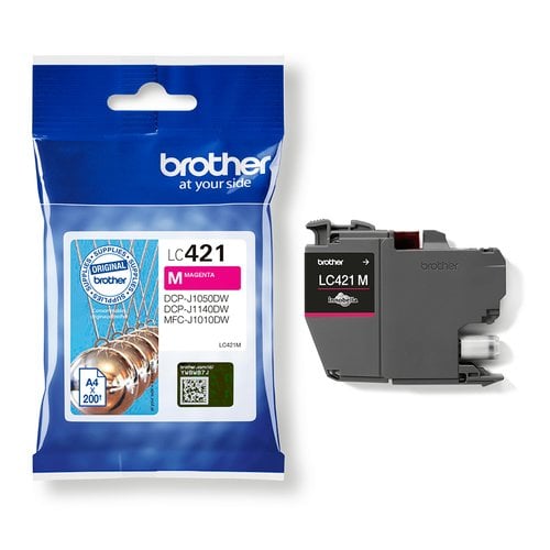 CART.IJ. BROTHER LC-421M MAGENTA