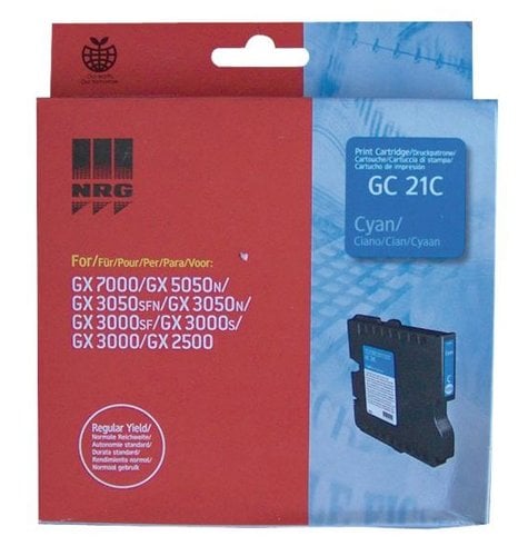 INK JET RICOH G21C GX3000 AZUL