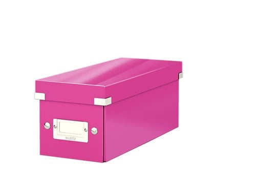 " 60410023 ARCHIVADOR CAJA PARA CD""S LEITZ FUCSIA