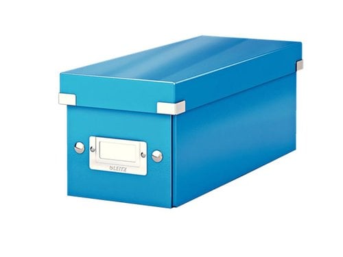 " 60410036 ARCHIVADOR CAJA PARA CD""S LEITZ AZUL"