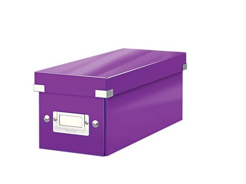 " 60410062 ARCHIVADOR CAJA PARA CD""S LEITZ VIOLET
