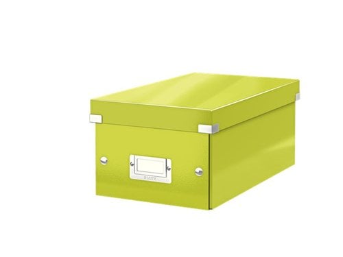" 60420054 ARCHIVADOR CAJA PARA DVD""S LEITZ VERDE