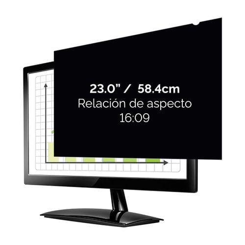 " 4807101 FILTRO PRIVACIDAD FELLOWES PANO. 23"" -