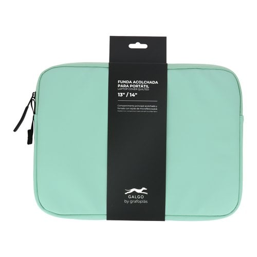 " 37750221 FUNDA PORTATIL GALGO 14"" VERDE CLARO"