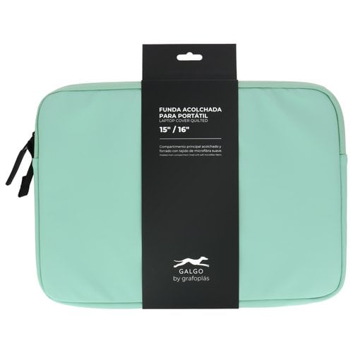" 37750321 FUNDA PORTATIL GALGO 16"" VERDE CLARO"