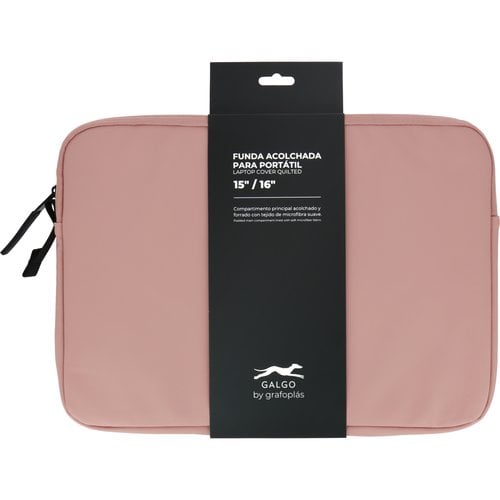 " 37750353 FUNDA PORTATIL GALGO 16"" ROSA"