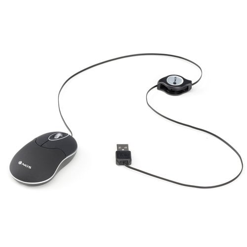 SINBLACK RATON NGS SIN OPTICO USB NEGRO