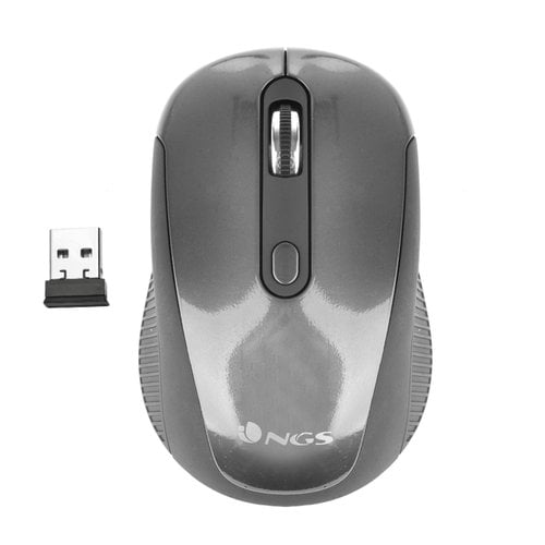 HAZEGRAY RATON NGS HAZE OPTICO INALAMBRICO GRIS