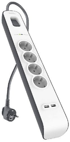 ENCHUFE PROTECTOR BELKIN 4 SAL.(REGLET