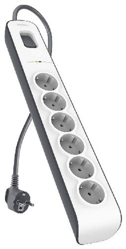 ENCHUFE PROTECTOR BELKIN 6 SAL.(REG