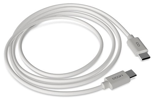 CABLE USB-C - USB-C 1 m. BLANCO